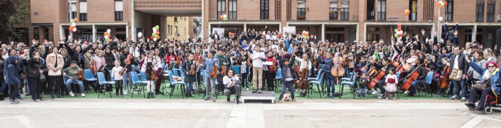 odséate reducción desigualdad acción social música